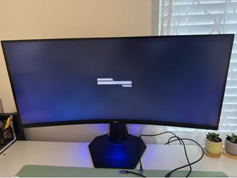 Ultrawide curved Dell monitor S3422DWG