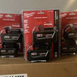 Milwaukee M18 5.0 Batteries 2-pack 