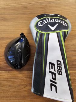 Callaway / GBB EPIC / Sub Zero 9 / 9.0 degree Driver / Head Only / Right Hand / with headcover