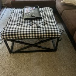 Farm House Style Ottoman 