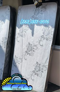 Twin deluxe mattress Colchon individual Nuevo single