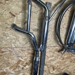 Harley exhaust pipes