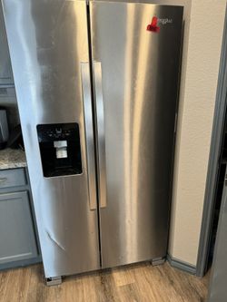 whirpool stainless steel refrigerator