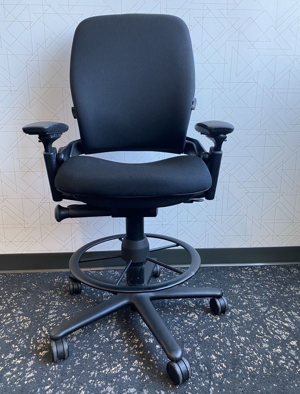 Steelcase Leap V2 Fully Adjustable Model Drafting Office Chair - Main Image