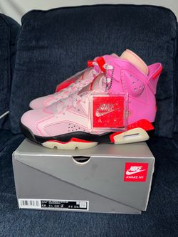 Air Jordan 6 Retro AWAKE NY Playful Pink Size 4’5 Men’s RARE SIZE