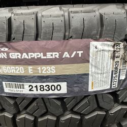 NITTO RECON GRAPPLER A/T LT275/60R20 TIRES FOR SALE!!!!