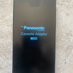 Panasonic Cassette Adaptor S VHS Open Box