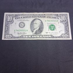 $10 Bill 1995