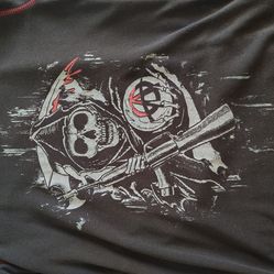 4 shirts , 3 size medium, 1 size large