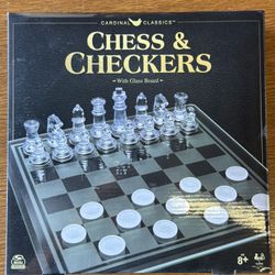Chess and Checkers with Glass Board