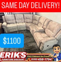 NEW RECLINER SECTIONAL NUEVOS SILLONES SECCIÓNALES RECLINABLES