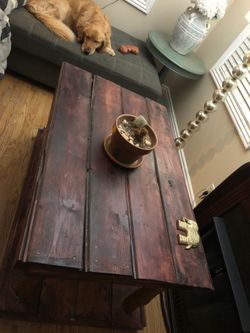 Handmade coffee table