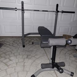 squat Bench Press Rack 💪n weights