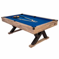 Pool table - 84” Kirkwood Billiard Table - POOL STICKS AND BALLS INCLUDED