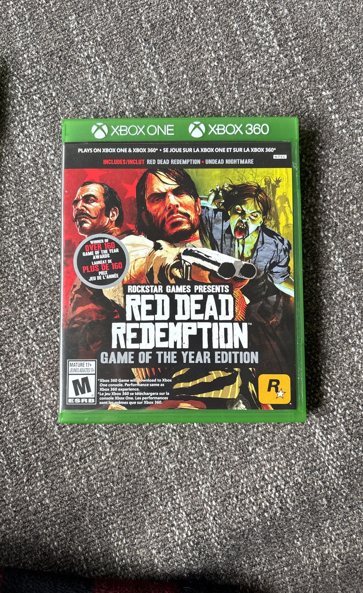 Red Dead Redemption (Xbox One & 360) NO UNDEAD NIGHTMARE DISC