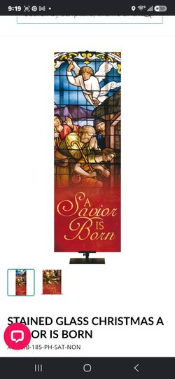 Praise Banner / A Savior  Is Born