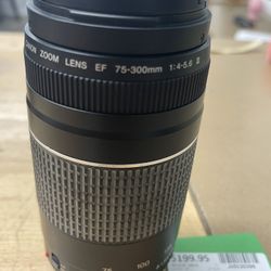 Cannon 75-300mm Lens 