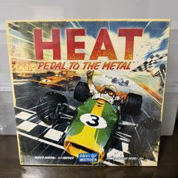 Heat Pedal To The Metal Board Game. 