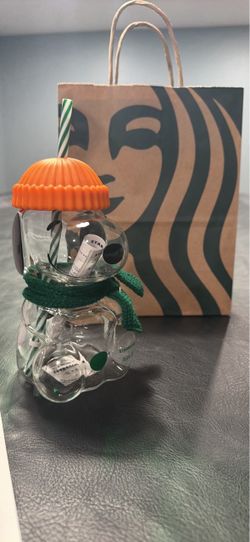 Snoopy fall glass Starbucks cup