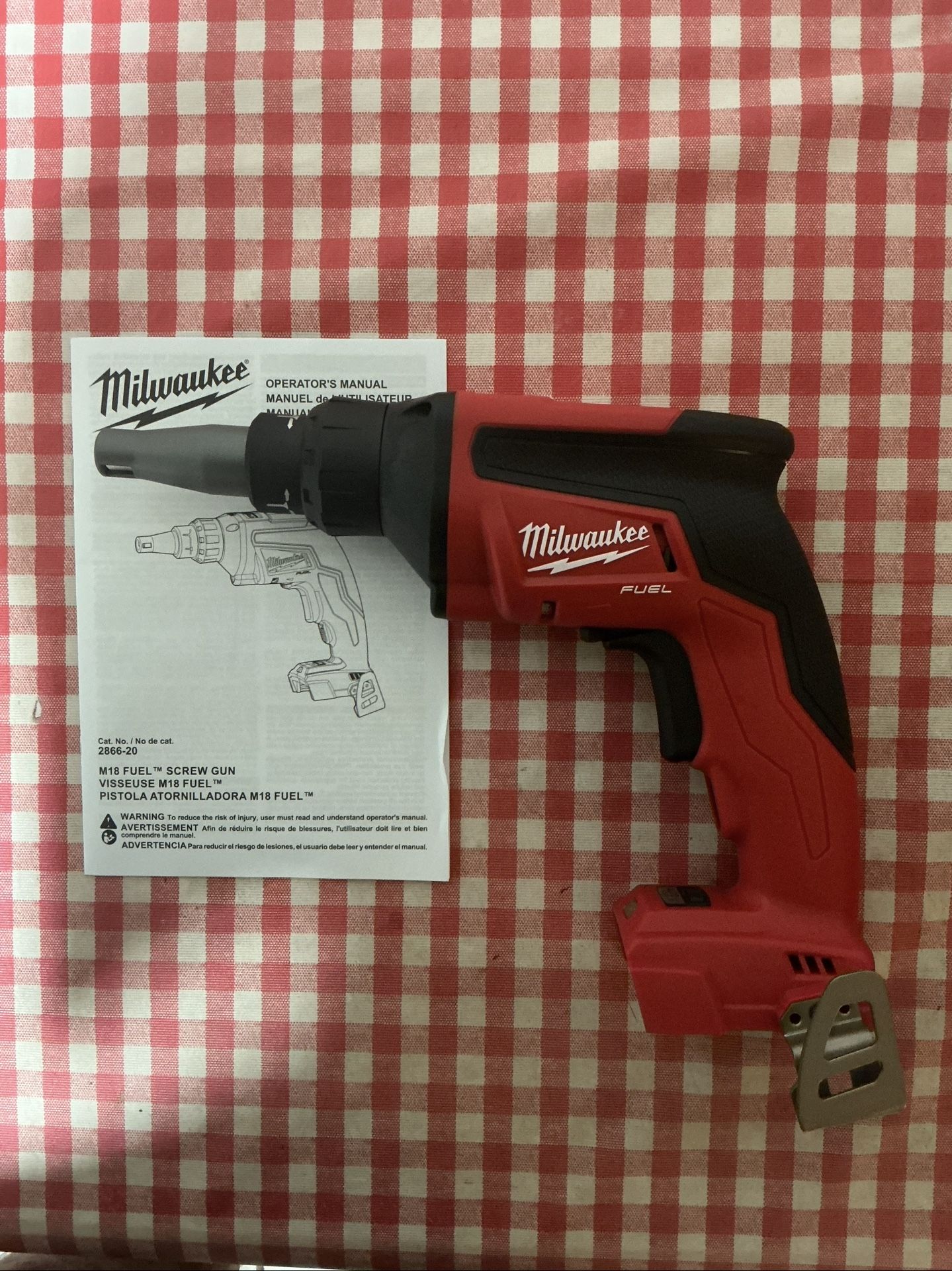 Milwaukee. M18 FUEL Lithium-Ion Brushless Cordless Drywall Screw Gun (Tool Only).