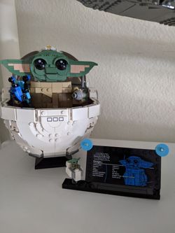 Lego 75403 Grogu with hover pram