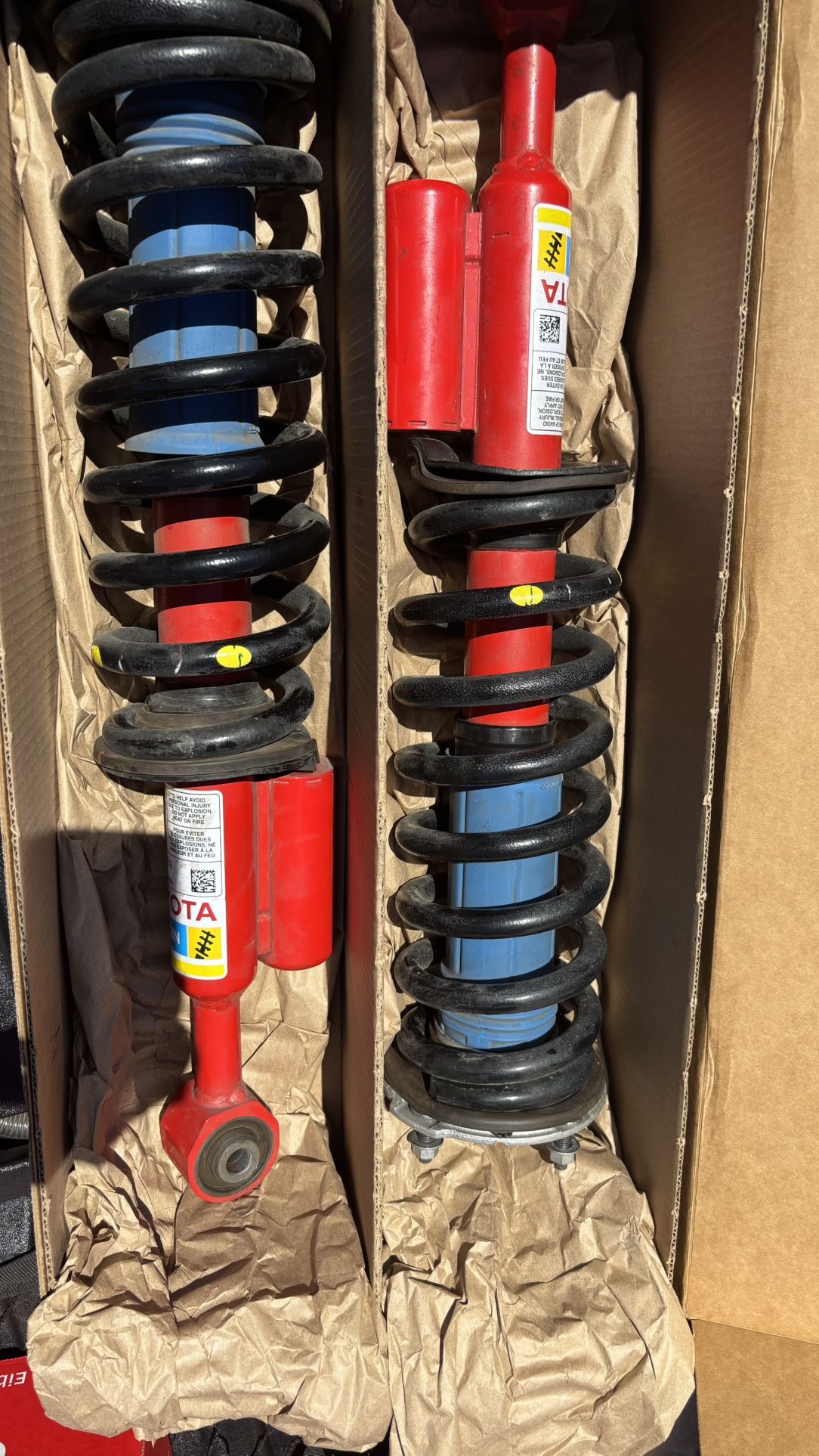 ‘24 Tacoma TRD off-road Springs & Shocks