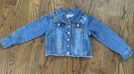 Toddler Girls Denim Jacket Size 5