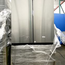 Samsung 25 cu ft 3-Door French Door Refrigerator – RF27CG5900SR