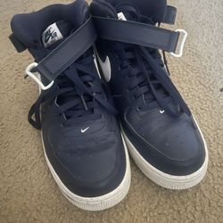 Nike Air Force 1 Navy Blue Size 13