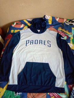 SAN DIEGO PADRES SHIRT LONG SLEEVE SIZE LARGE ADULT 