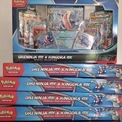 Greninja ex and Kingdra ex Special Collection
