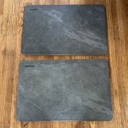 Sutera Stone Bath Mat x2 
