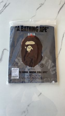 1993 Black and grey bape shirt