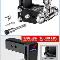 Trailer Hitches, Adjustable Trailer Hitch Ball Mount -