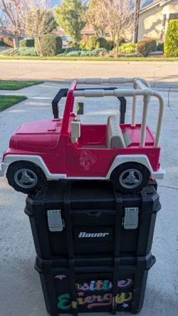 Our Generation Doll Jeep