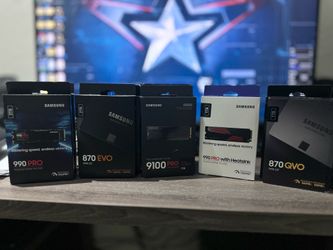 SAMSUNG SSD’s