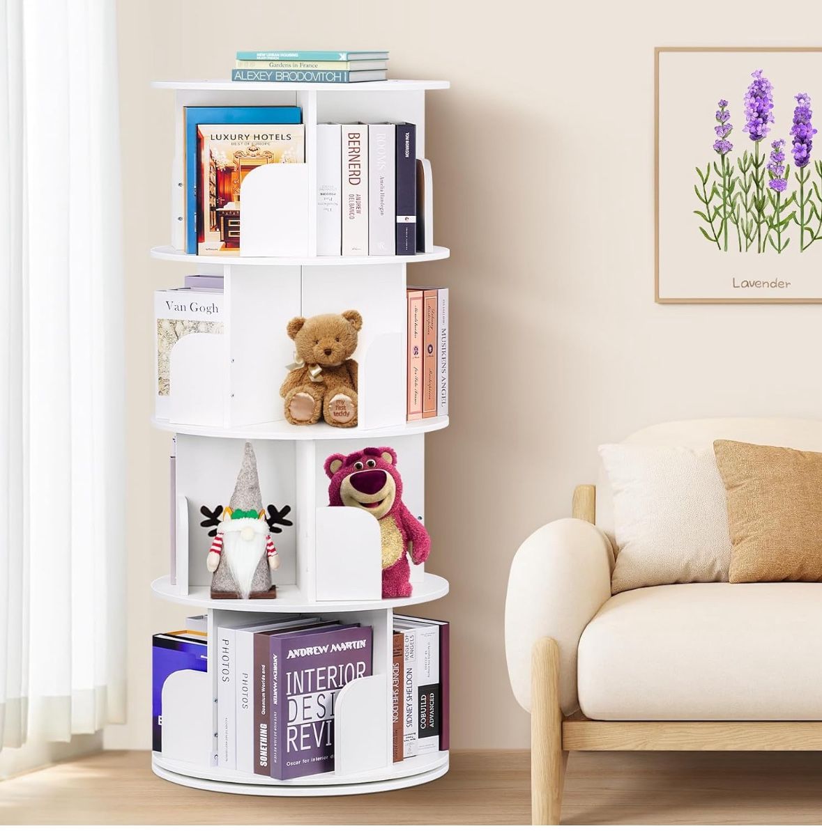 Rotating Bookshelves