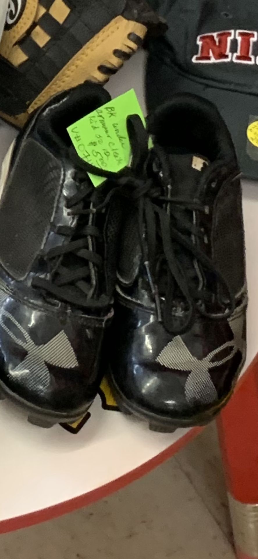 Kids Cleats Under Armour 12 Yah. Nike Yth 9