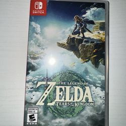 Zelda Tears Of The Kingdom Nintendo Switch Game