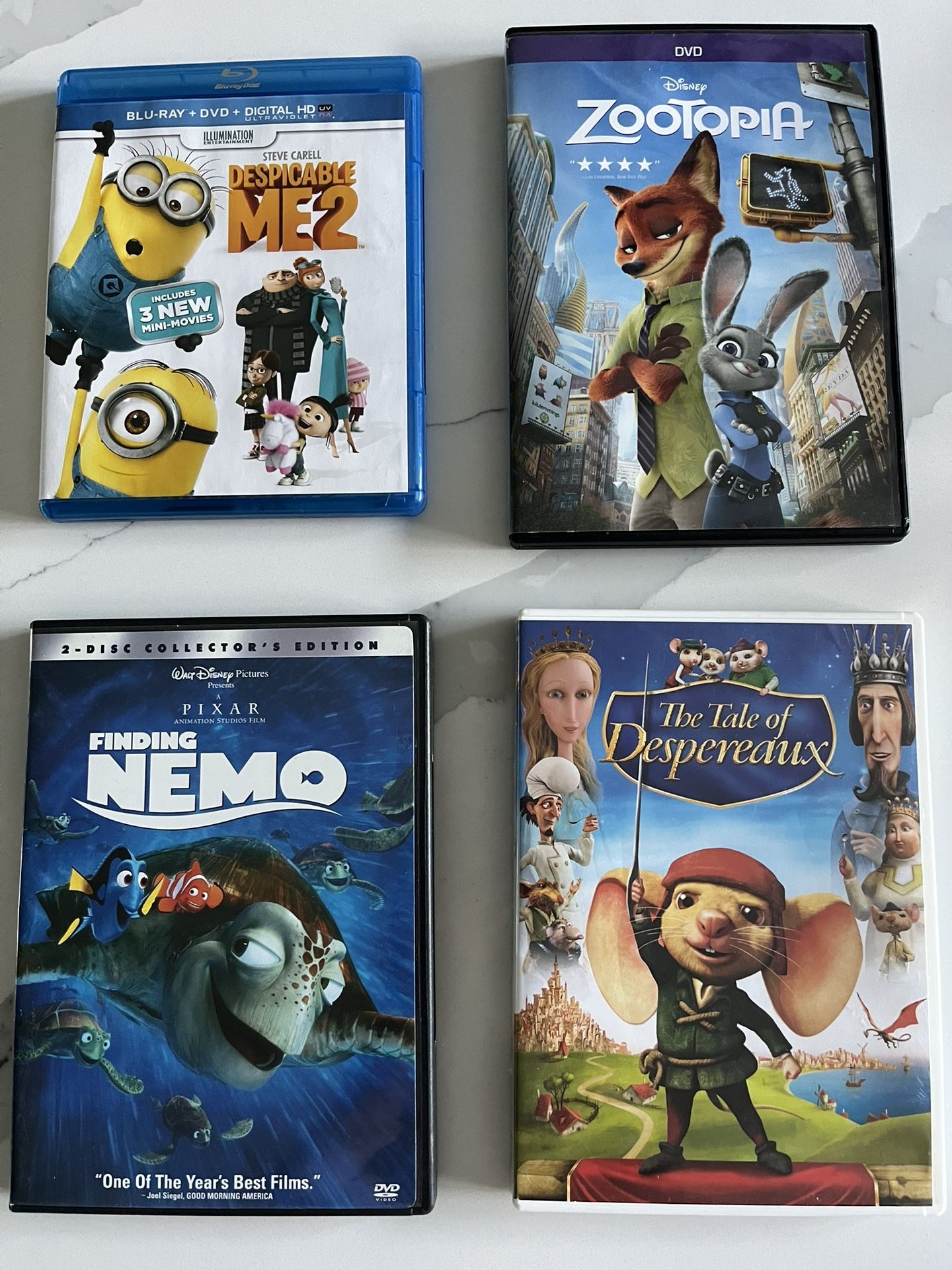 Kids DVDs (See Note)