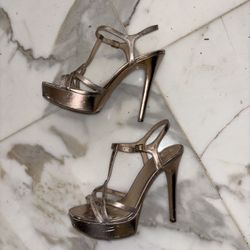 Guess Gold Heels