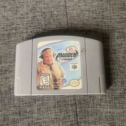 Madden 2000 Nintendo 64
