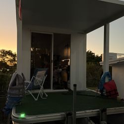 Triton Pontoon 24’ Food Boat 