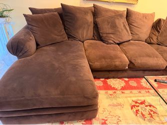 Microfiber couch