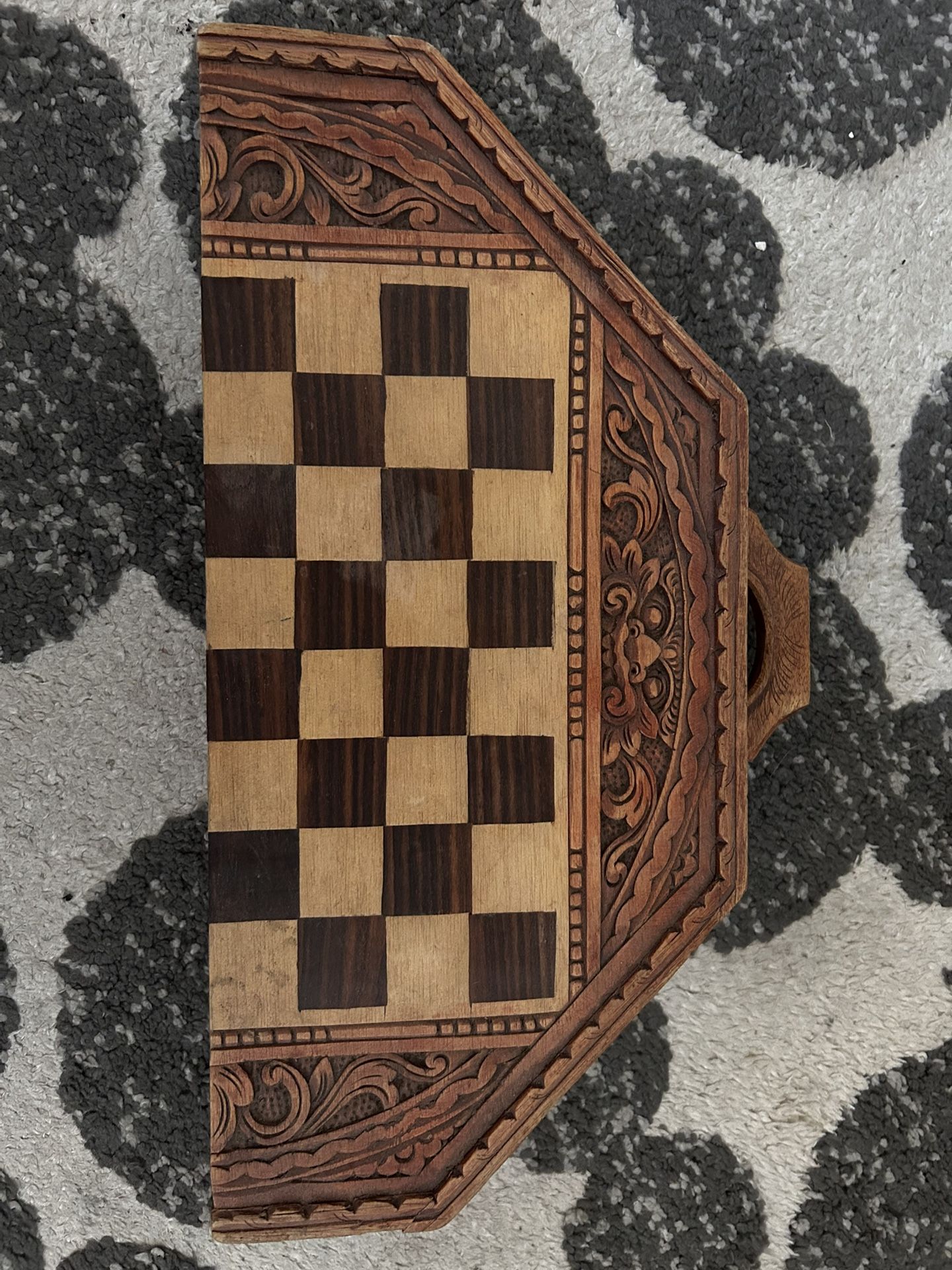 Hand Carved Chess Set (vintage)