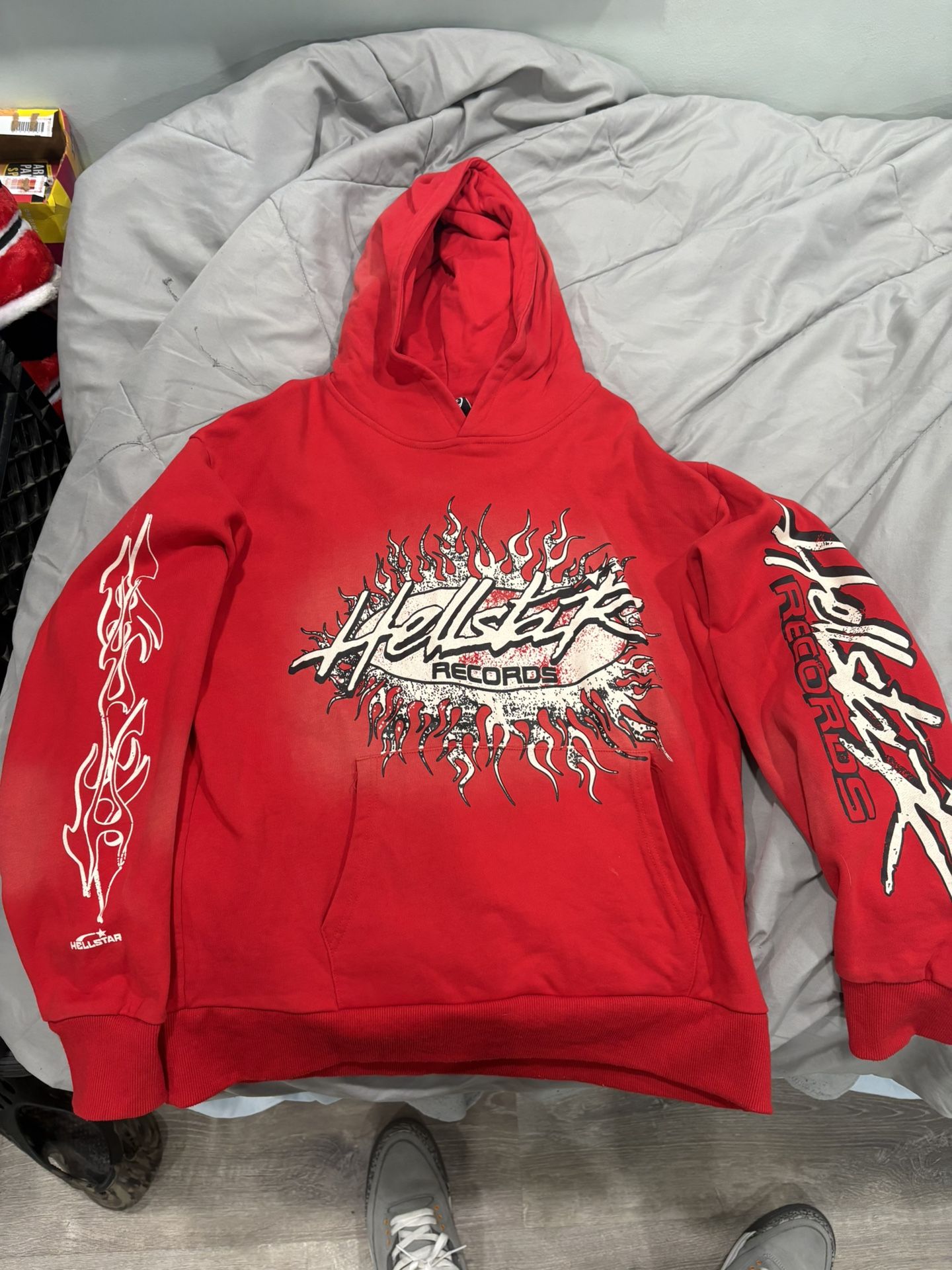 HellStar ‘Washed Red’ Hoodie