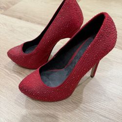 Red Heels - Size 7