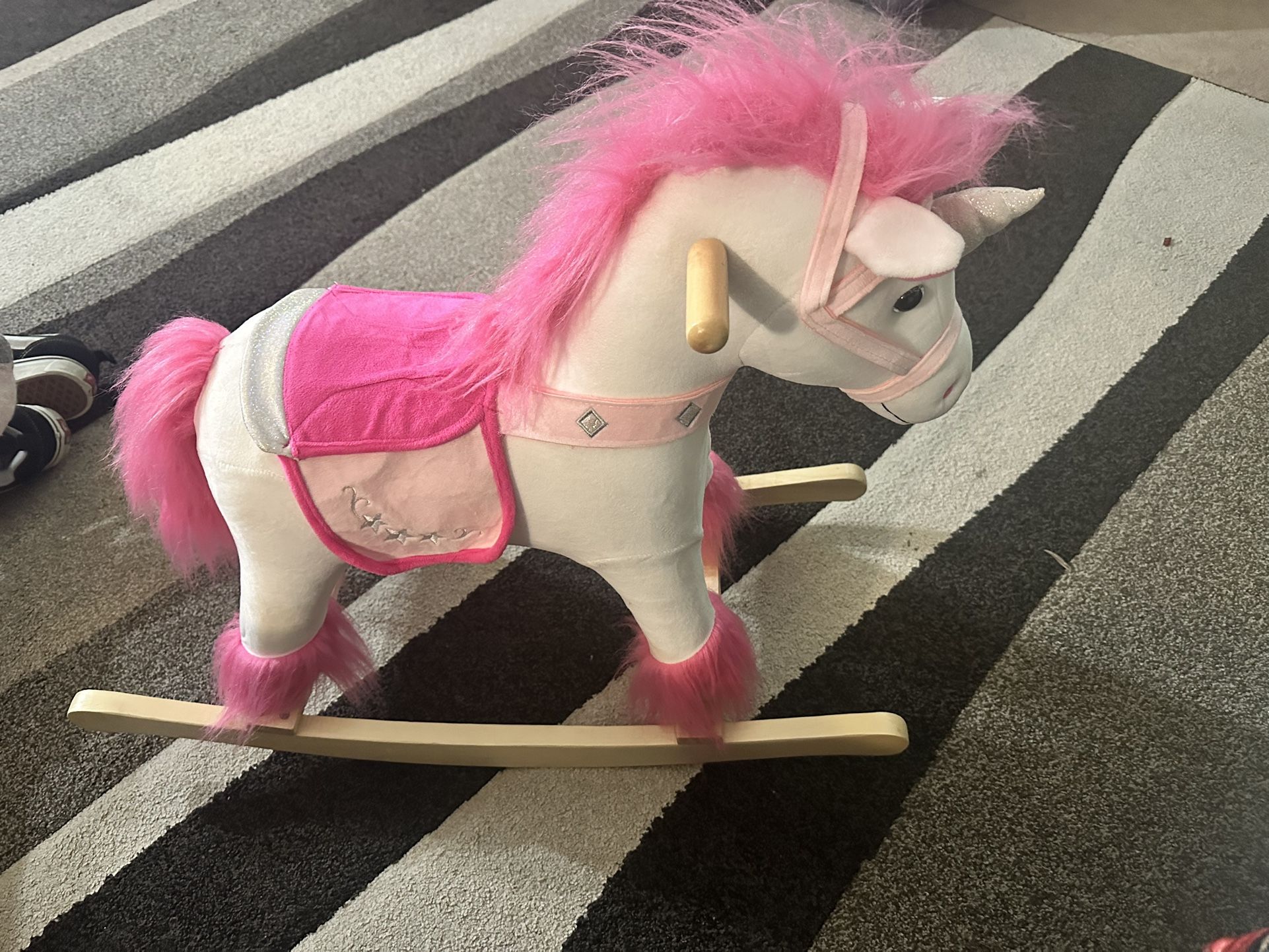 Plush Rocking Horse