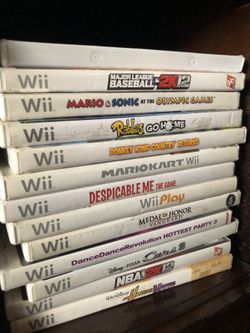 GAMES FOR WII STATION 