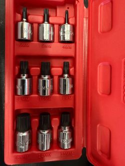 Metric triple square driver set